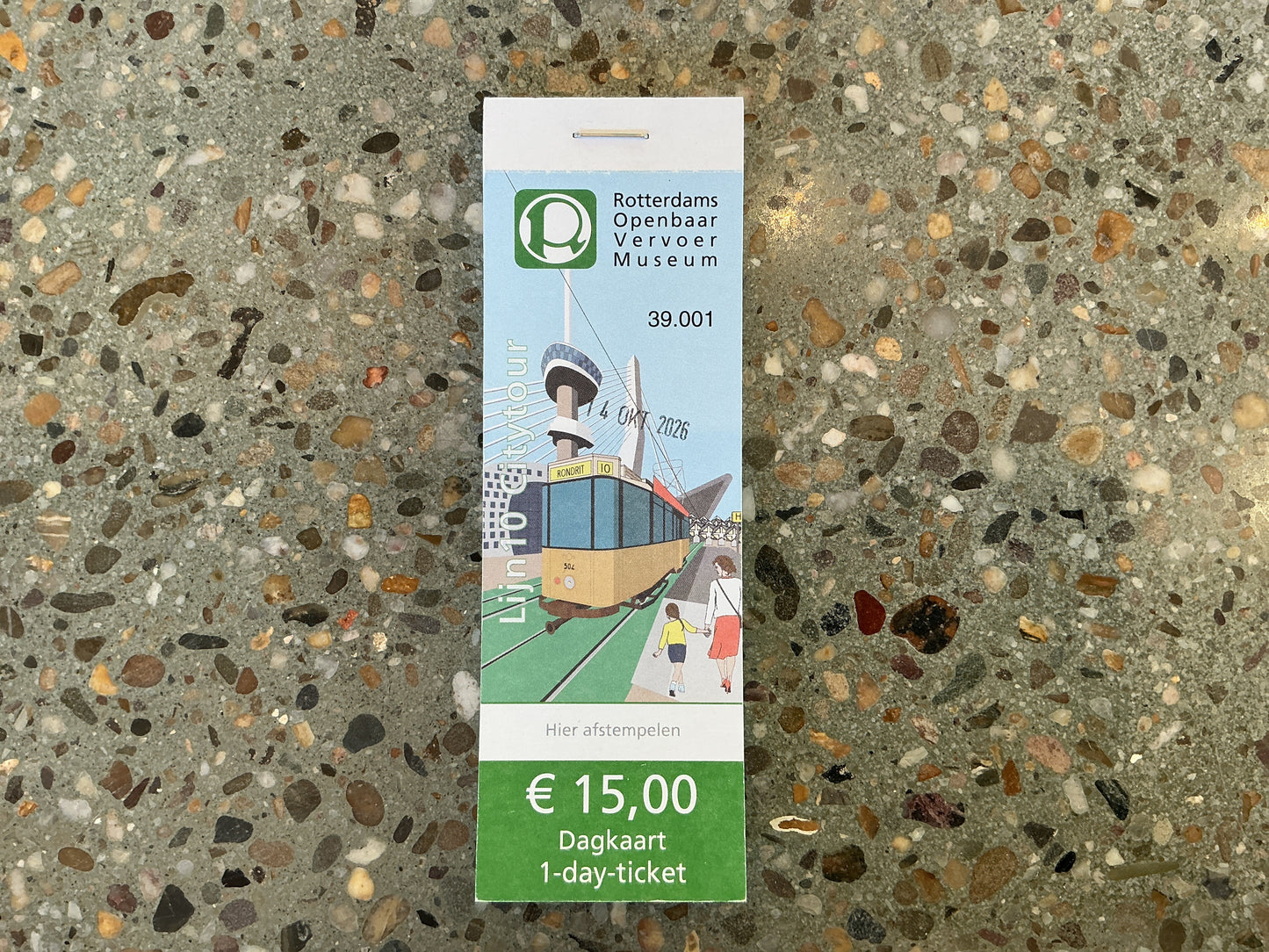 Lijn 10 tramticket