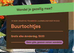 Poster Buurtochtjes