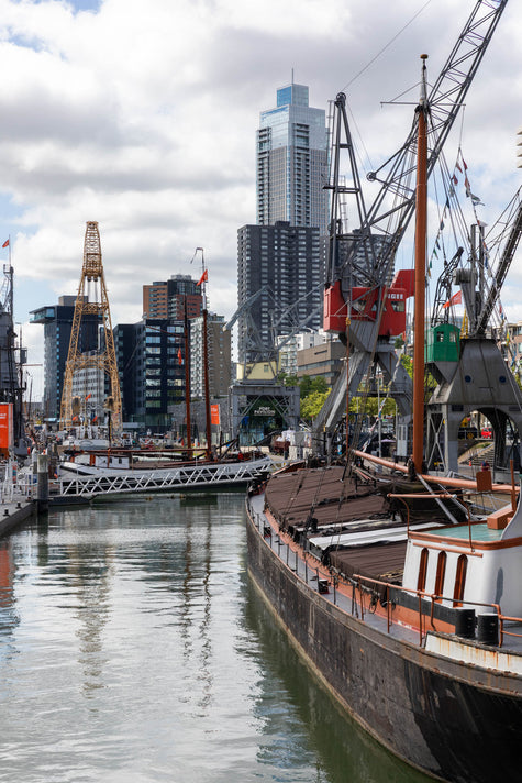 Wandeling over de ziel van Rotterdam 26/07/04